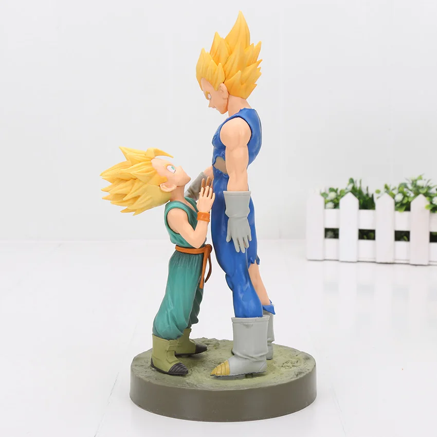 21cm Vegeta Trunks 1 Dragon ball Супер Статуэтка MSP мастер звезды кусок вегетто фигурка Вегета коллекционные модельные украшения игрушки Brinquedo подарки - Цвет: 21cm Vegeta Trunks 1