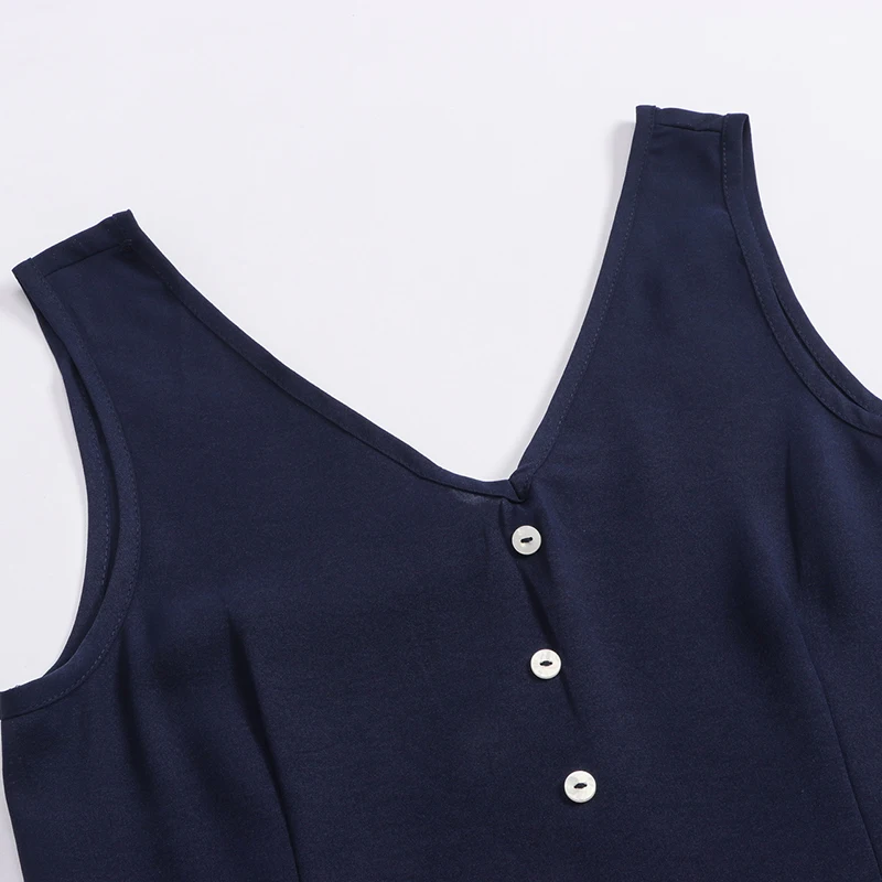 Сексуальный женский топ без рукавов широкие брюки комбинезон Летний свободный