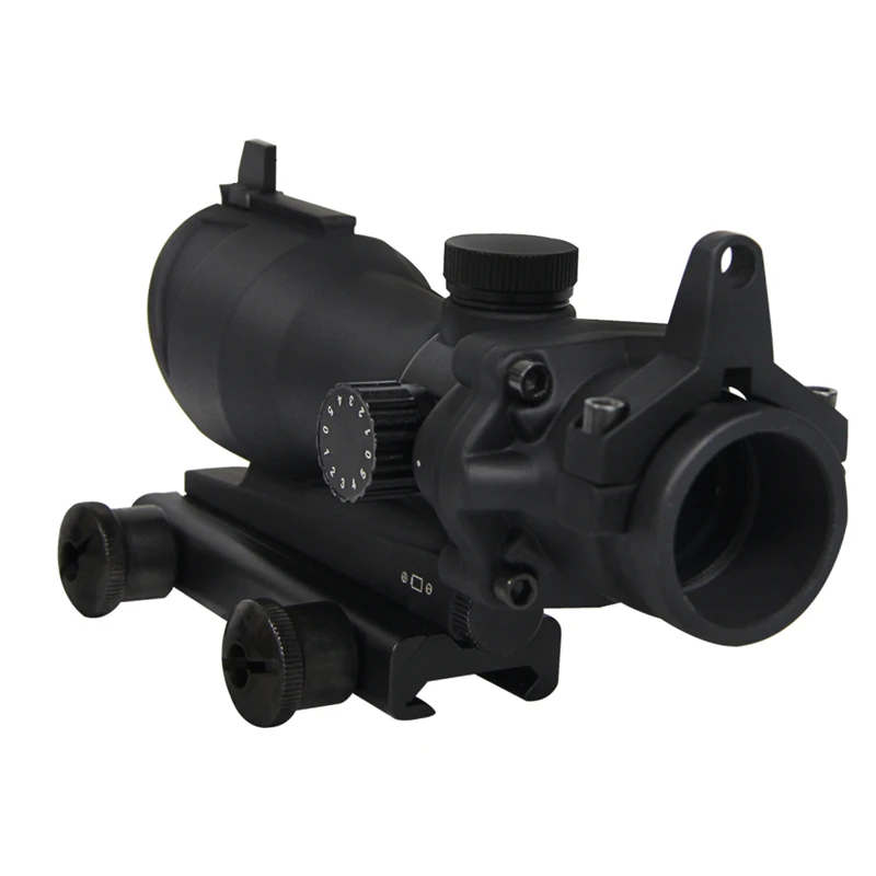 Оптические прицелы для винтовки ACOG 1X32 с красной точкой охоты и 20 мм креплением