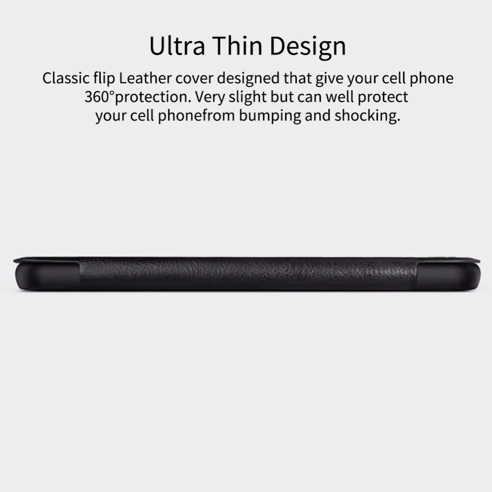 Для huawei Ascend P20 Pro Чехол Nillkin Qin Роскошные Флип кожаный чехол Вид из окна для huawei P20 Pro Бизнес телефон чехол