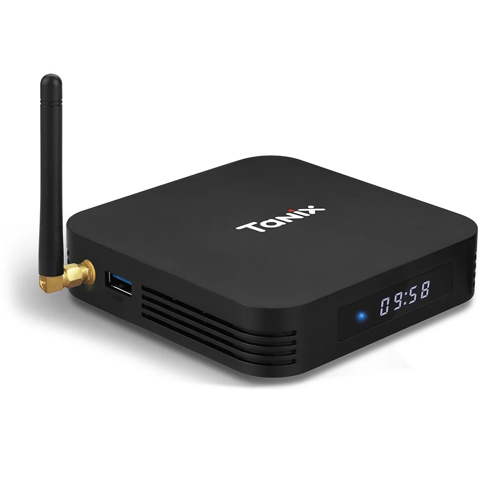 Tanix TX28 Смарт ТВ Box Andriod 7 1 RK3328 4 Гб Оперативная память 32 GB Встроенная 2 4G/5G Wi Fi Bluetooth 100