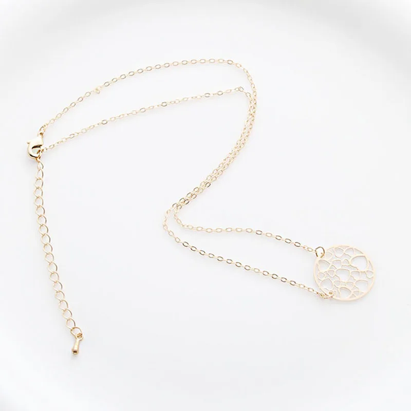 Модное ожерелье 1 шт. цепочка с подвесками в форме сердца чокер украшение для