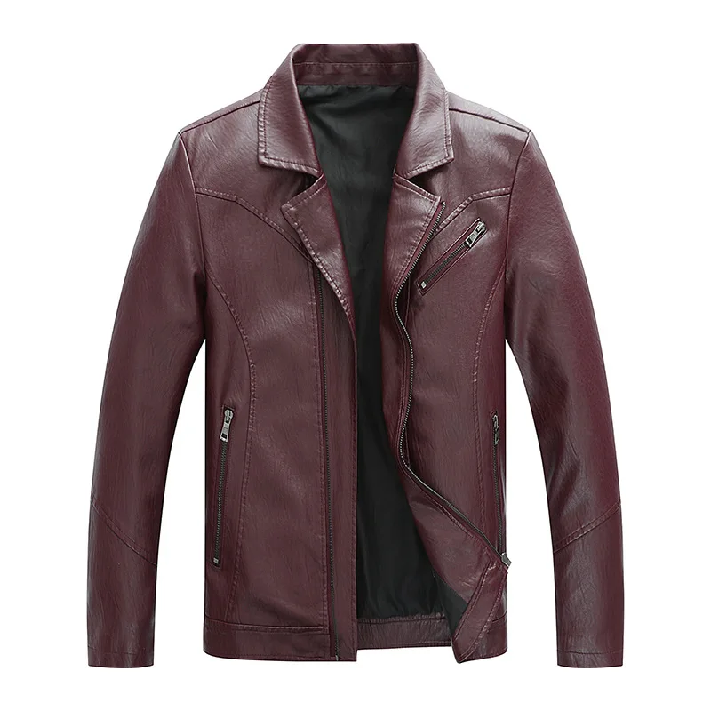 

Autumn Fashion Genuine Leather Jackets 2020 Autumn Winter Windbreaker Locomotive Coats For Motorcycle