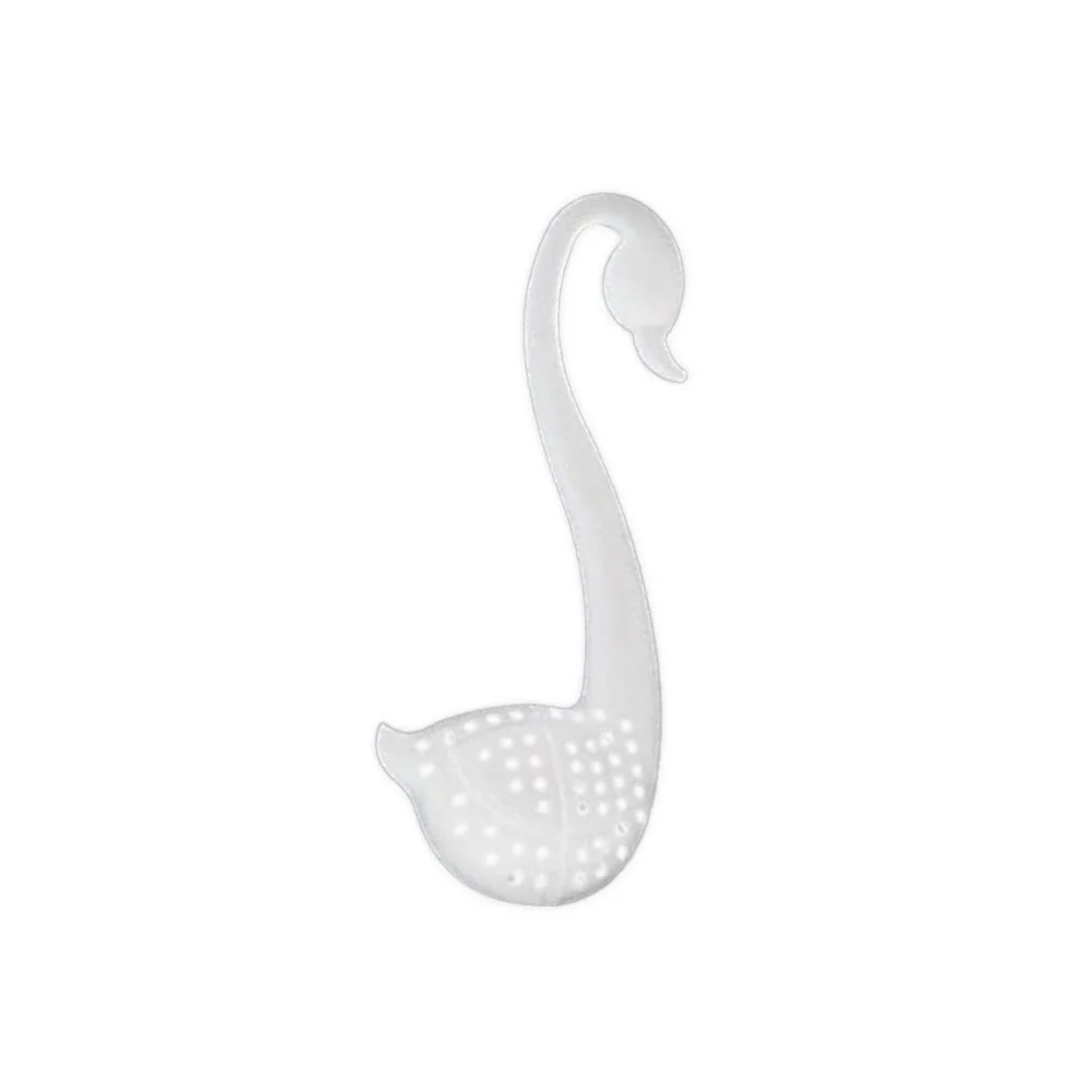 White Tea Infuser 1 шт. фильтр для заварки чая премиум класса многоразовый ситечко для чая в форме лебедя кухонные аксессуары креативный гаджет для приготовления чая - Цвет: White Tea Infuser