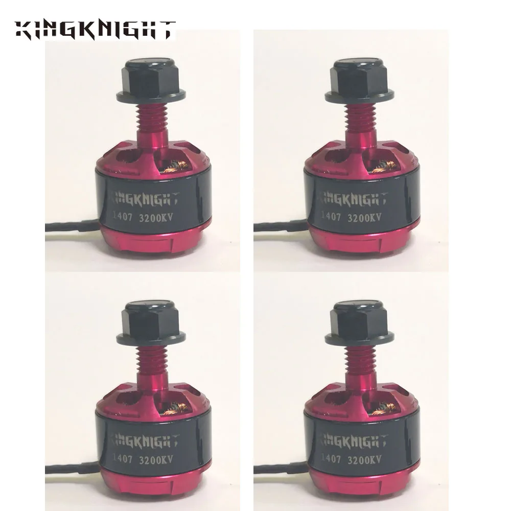 4 шт./компл. 1407 бесщеточный двигатель 3200KV 4100kv беспилотный CW для радиоуправляемой