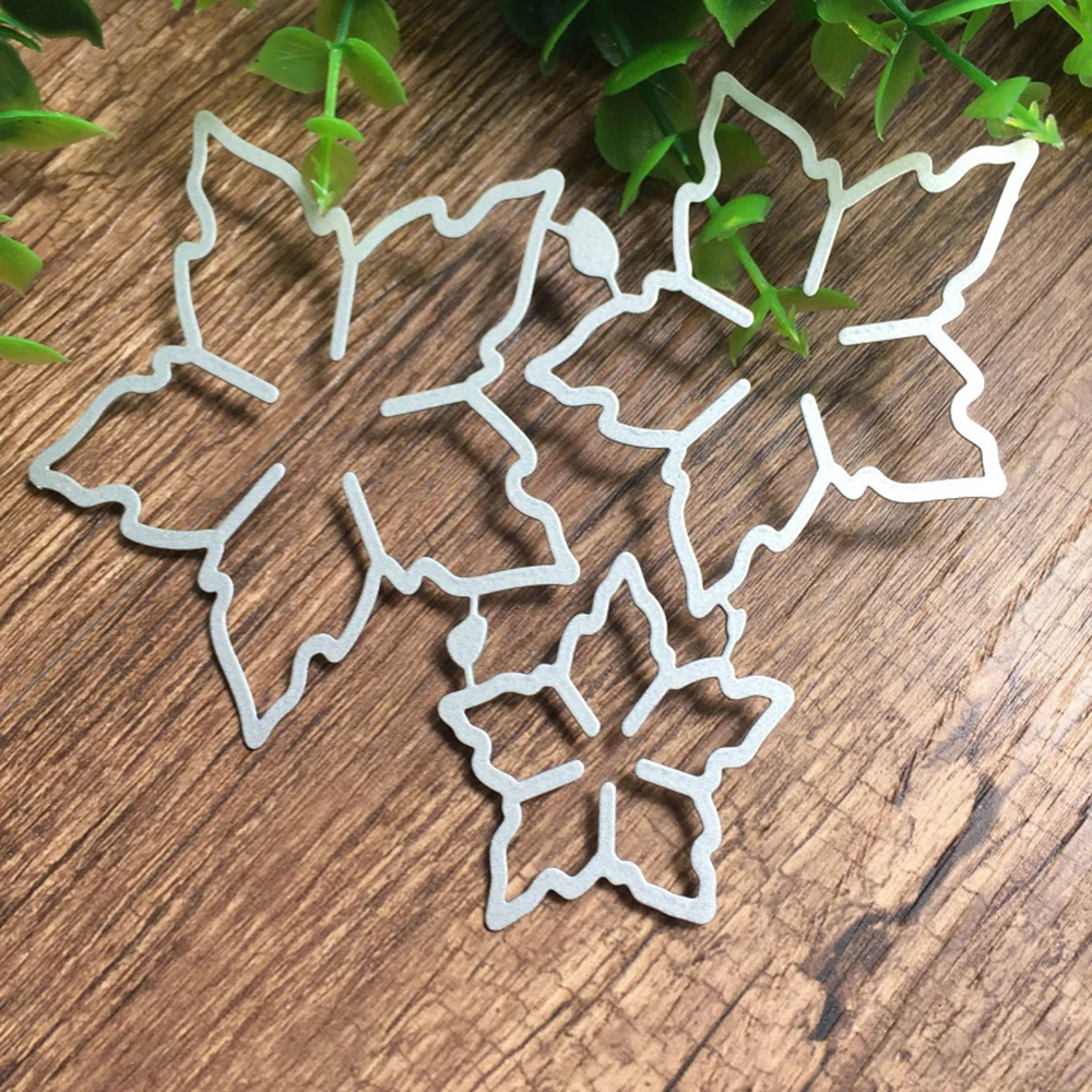 Пять лепестков шаблон Цветочная рамка из углеродистой стали для резки металла