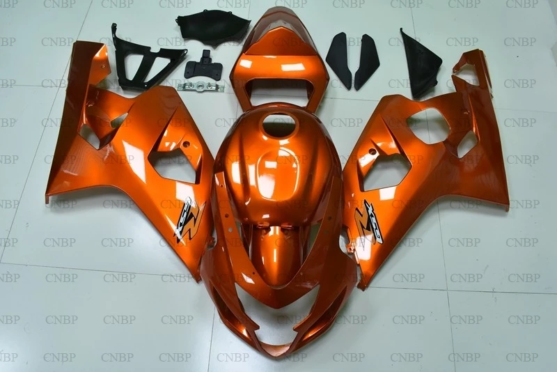 GSX R 750 2004 Обтекатели GSX-R750 - 2005 K4 оранжевые красные обтекатели GSXR 600 04 комплекты для