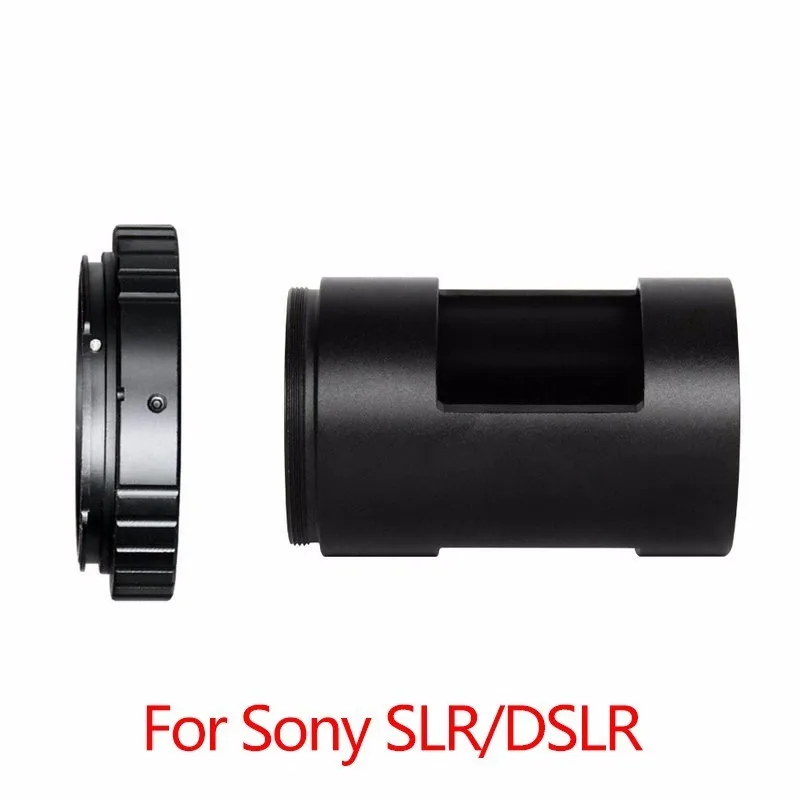For Sony SLR DSLR Новое Т-образное кольцо для Canon, Nikon, sony, Olympus, Pentax, SLR, DSLR камеры Адаптер+ M42 Резьбовое крепление трубки Зрительная труба монокулярный адаптер - Цвет: For Sony SLR DSLR