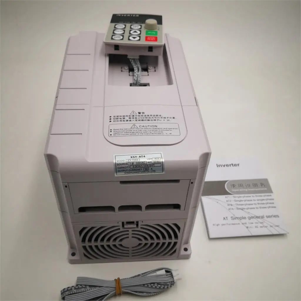 CoolClassic VFD инвертор 220 кВт 380 В в и 220 В из однофазный 380 В бытовой электрический вход и настоящий трехфазный в выход