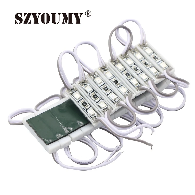 SZYOUMY DC12V 2835 2 светодиодных модуля IP65 водонепроницаемая светодиодная подсветка для