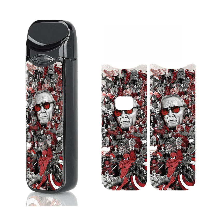 10 шт./лот чехол наклейка lovekeke Защитная пленка для Smok Nord Vape Pod защитная крышка