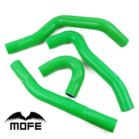 

Mofe 4 pcs Green Silicone Radiator Heater Coolant Hose Kit For Mitsubishi Lancer EVO 10