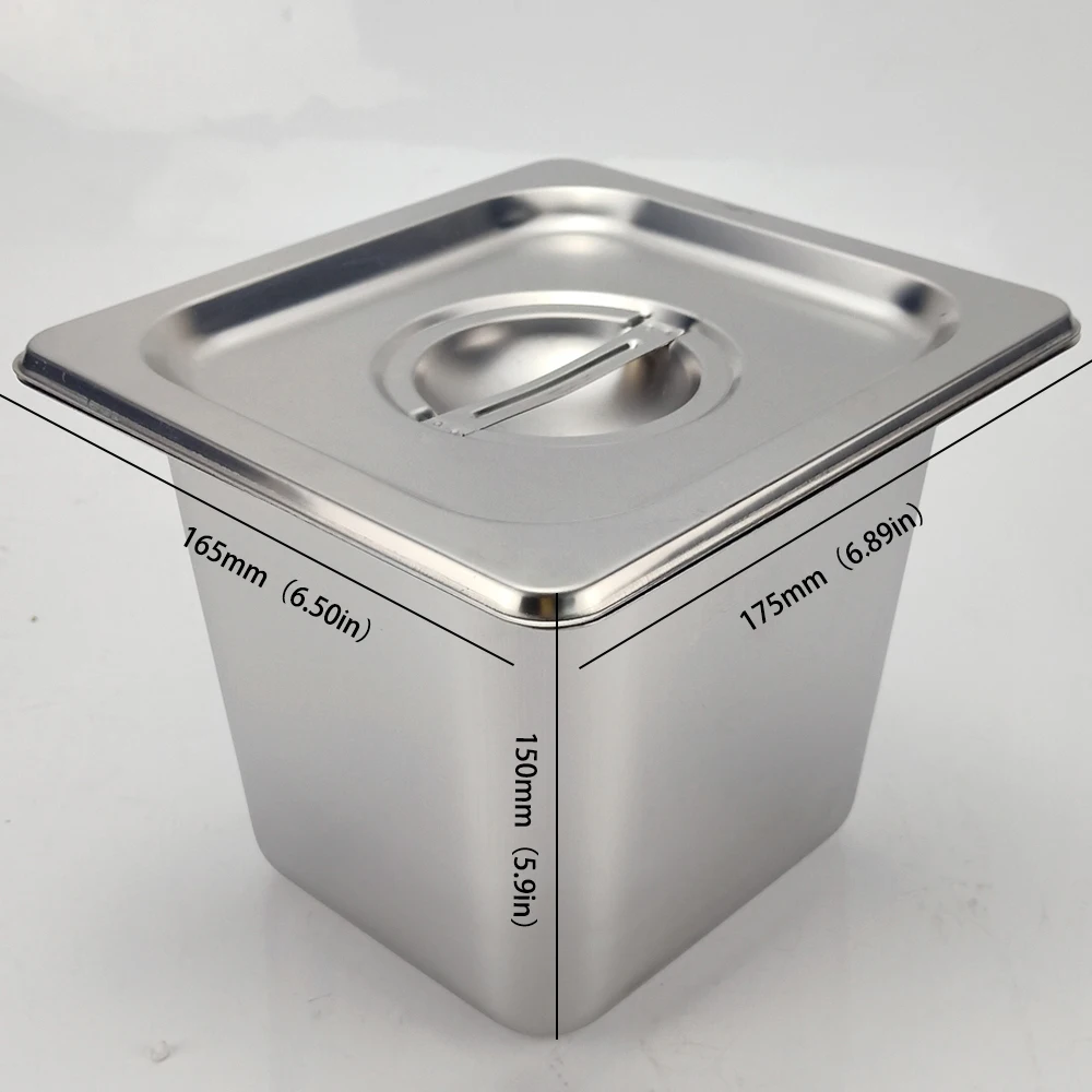 Коммерческий Bain Marie буфет Электрический подогреватель пищи 6 танков глубокая суповая плита из нержавеющей стали суповый бассейн для ресторана отеля кухни