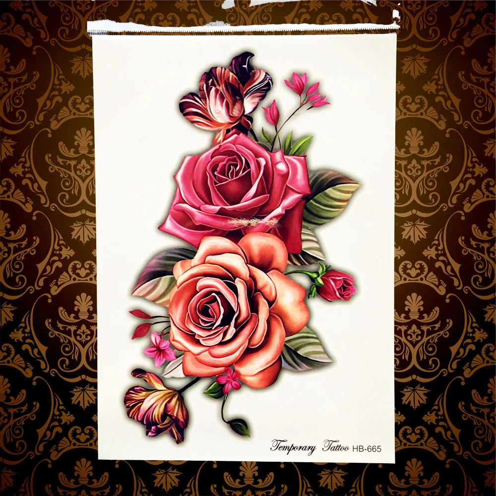 Временные татуировки мужские серебристые синие 1 шт. наклейки для женщин