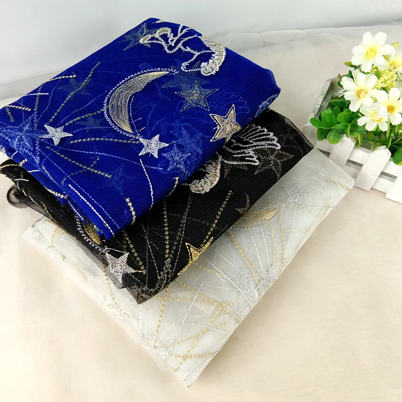 Кружевной сетчатый материал для вышивки ручной работы 2 ярда 120 см аксессуары