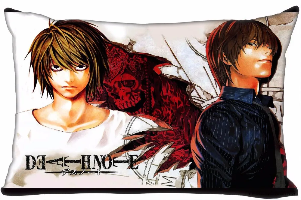 Best Custom Death Note наволочка молния на прямоугольную наволочку 35x45,40x60 см(одна сторона печати) 180516-02