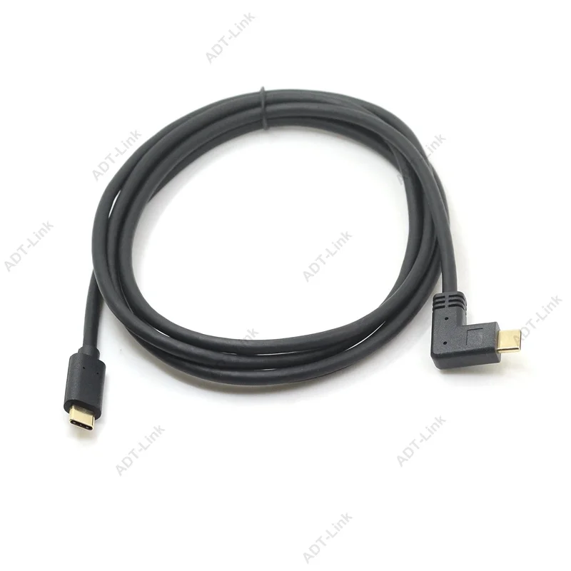 Кабель USB Type C 2 м 1 0 6 3 мобильный телефон кабели USBC к Угловой кабель для быстрой