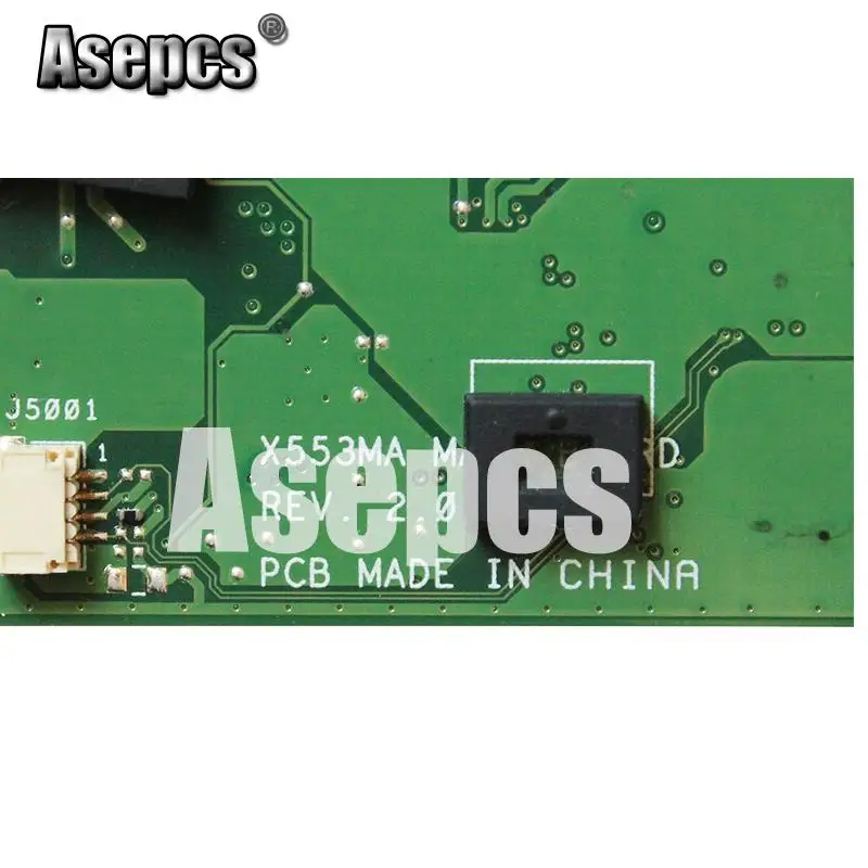 Asepcs X553MA материнская плата для ноутбука ASUS X553M A553MA D553M F553MA K553M протестированный