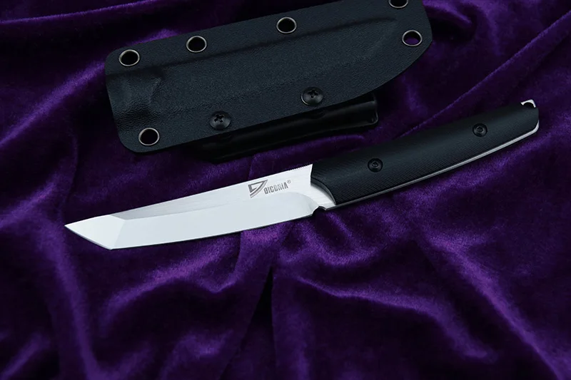 DICORIA Slay VG-10 лезвие G10 ручка фиксированное лезвие Тактический охотничий нож KYDEX оболочка для кемпинга выживания на открытом воздухе EDC ножи инструменты