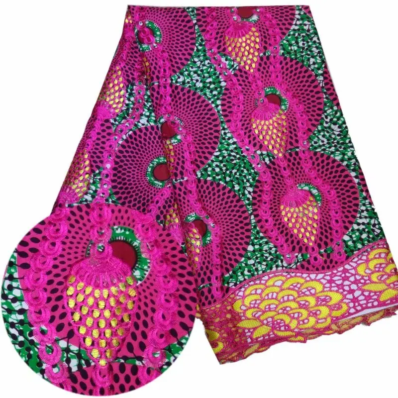 Горячая продажа африканская восковая кружевная ткань лучшего качества Анкара