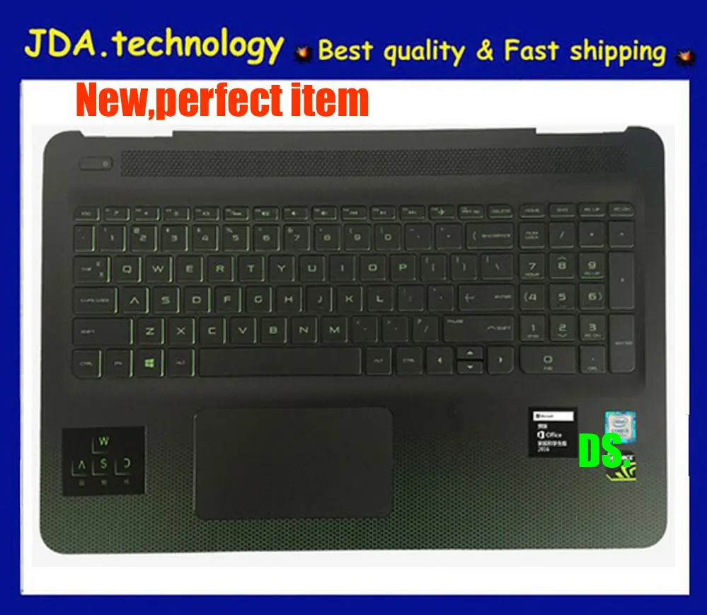 New Wellendorff Geniuse Упор для рук topcase Для hp Pavilion 15-Ak 15-ak002TX США клавиатура Упор для рук верхняя крышка Touc hp ad - Цвет: New