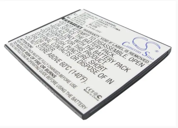 Аккумулятор Cameron Sino 2100 мАч для LENOVO A8 A806 A808T BL229 аккумулятор смартфона