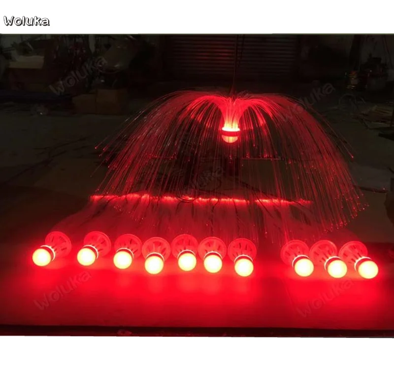 Светодиодная лампа Медуза волоконная освещение для улицы из полиэстера