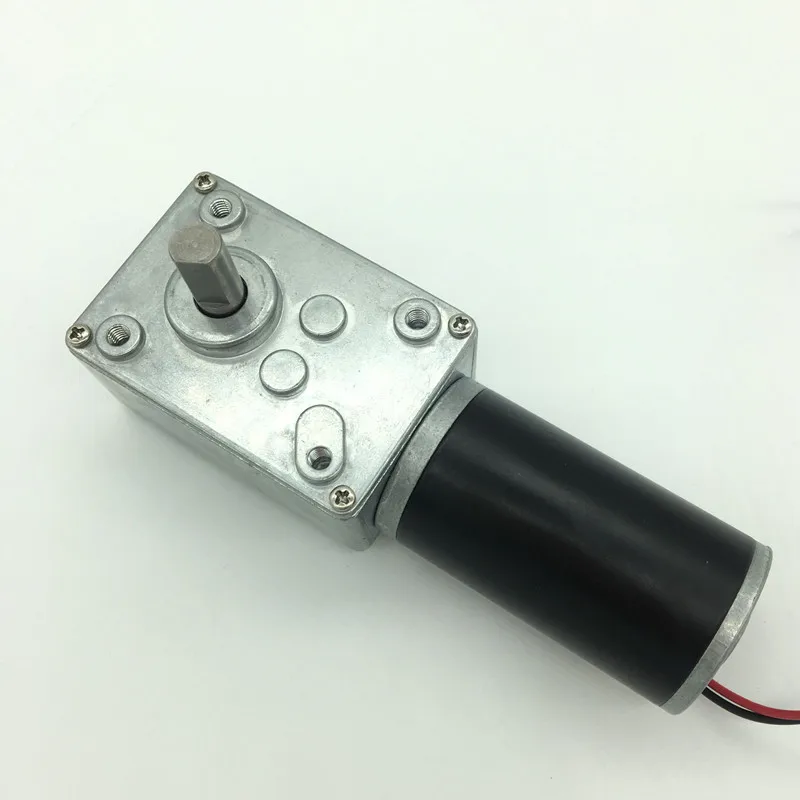 

1pcs A58SW31ZY Verme Voltada Motor De Alto Torque 12 v Motor de 24 v Invertida DIY Robo De Mesa Rotativa Fechadura Da Porta Auto