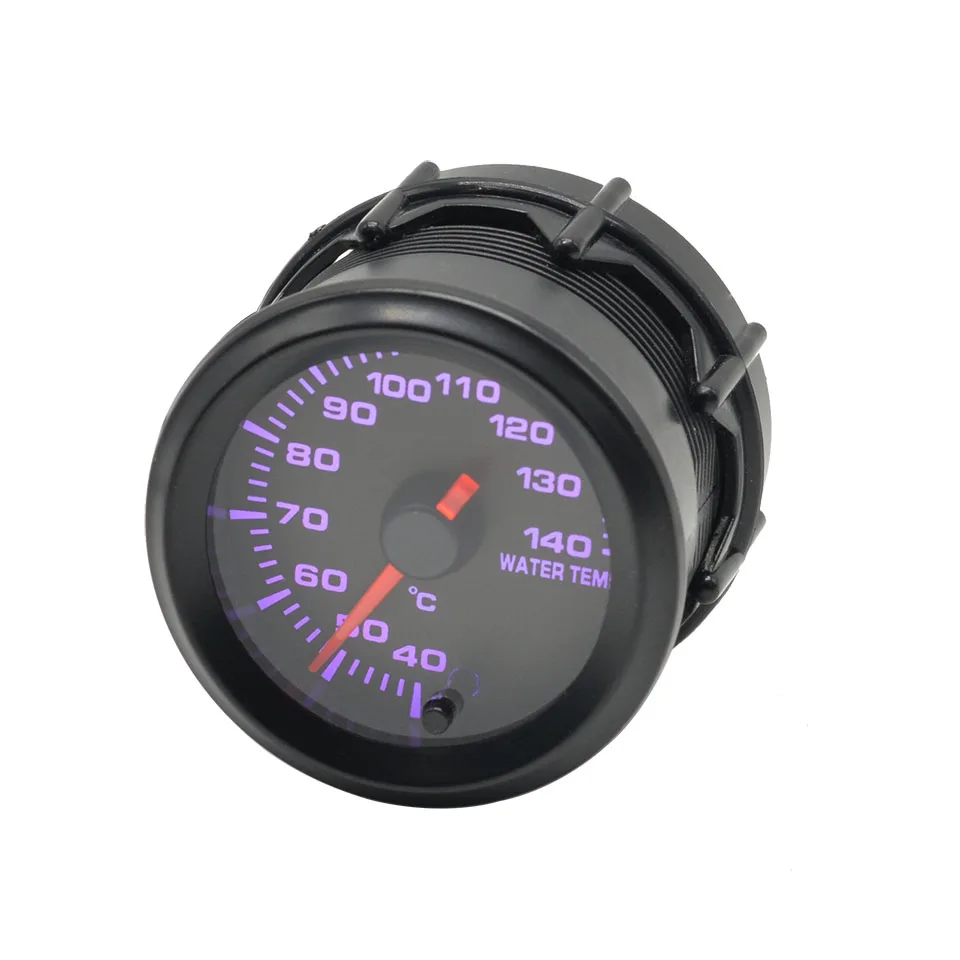Dragon gauge " 52 мм Высокоскоростной шаговый двигатель 7 цветов светодиодный Автомобильный датчик температуры воды измеритель температуры Цельсия