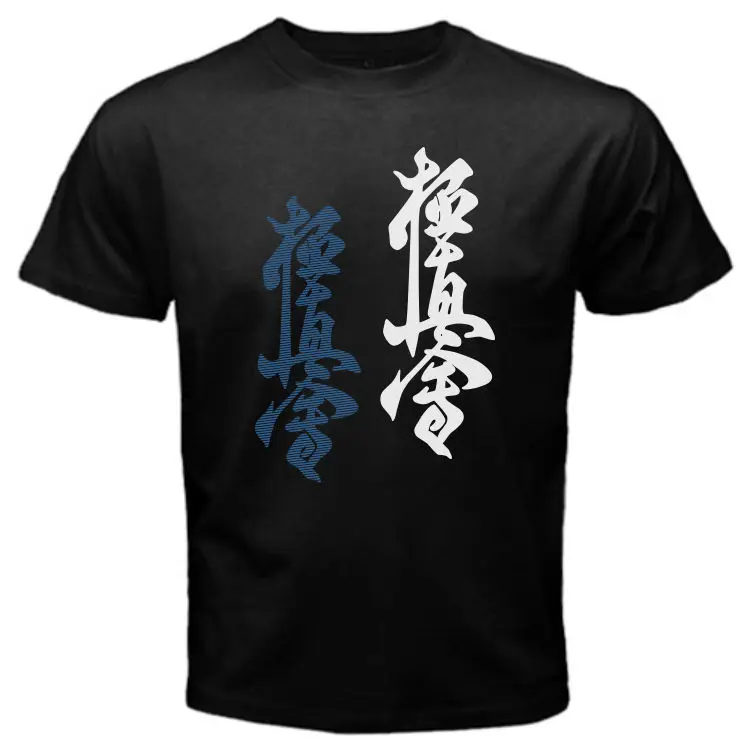 Kyokushin Karate Kaikan Big Logo NNA Mixed Martialer Artser T-shirt USA Size Brand Cotton Men Clothing Male Slim Fit T Shirt | Мужская