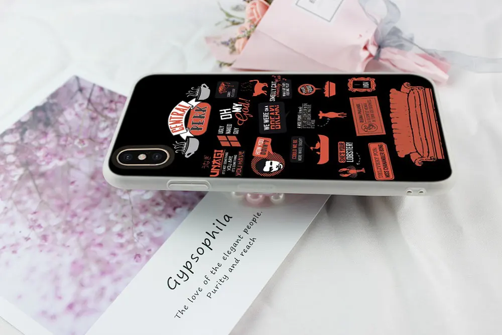 Чехол Perk coffee friends tv для iphone XS 11 Pro Max XR X 10, чехлы для телефонов iphone 7 8 Plus 6s 5 4s