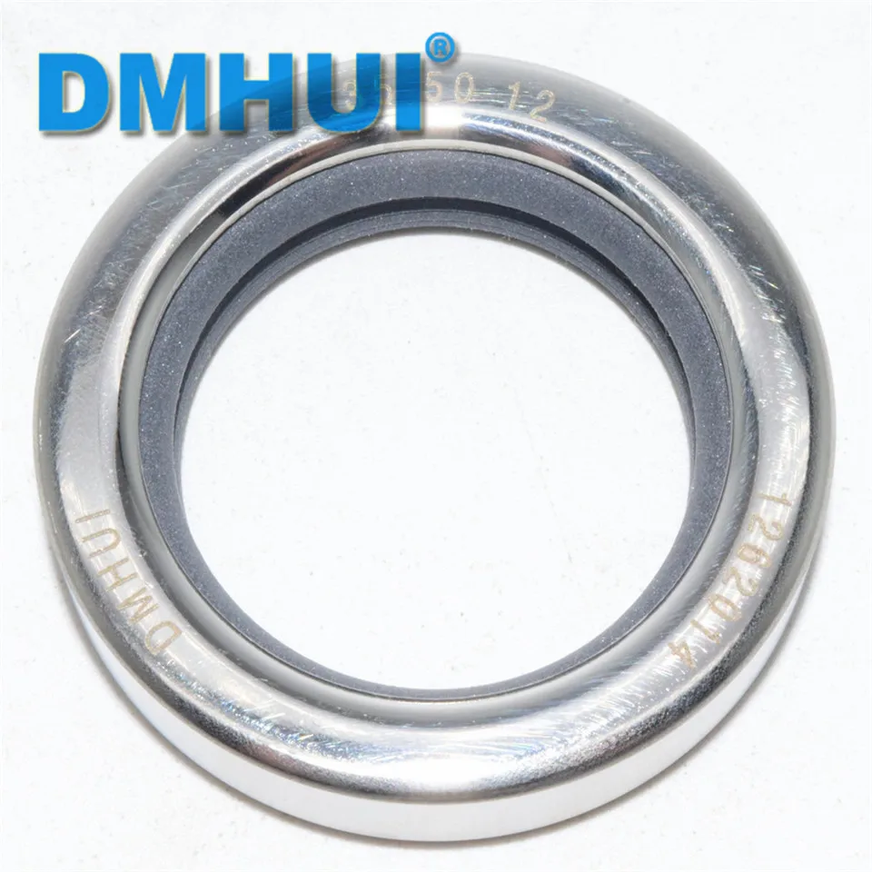 DMHUI роторный винтовой воздушный компрессор из нержавеющей стали PTFE сальники 35*50*12/35x50x12 Двойные Губы ISO 9001: 2008 35*50*12 мм