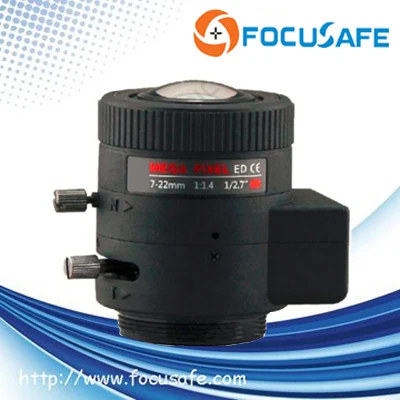 Focusafe HD 3 мегапиксельная Автомобильная диафрагма CS Объектив 7 22 мм CCTV объектив 1/2.