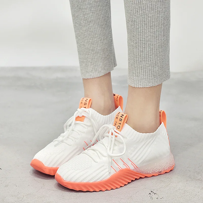 2019 Летняя женская обувь спортивная дышащая вулканизованная zapatos женские