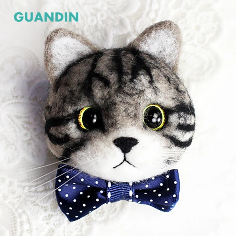GUANDIN необработанная искусственная шерсть кукла из фетра Сделай Сам творческие
