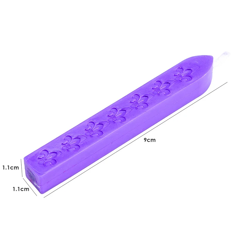 B Violet 19 цветов, ретро, сделай сам, уплотнительная полоса, воск, палочка, краски, штампы для конвертов, букв, свадебных приглашений, ручной работы, штамповки, инструменты - Цвет: B Violet