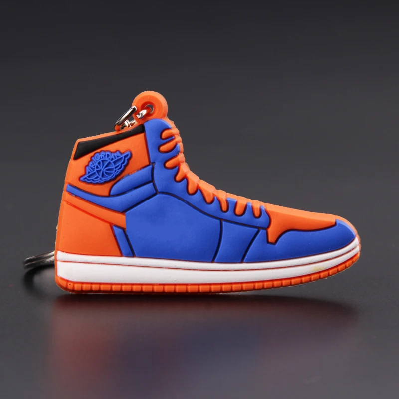 Picture Color03 Mini Jordan 1 брелок для обуви для мужчин и женщин брелок Классический Цвет AJ Ретро поколение баскетбольные кроссовки брелок - Цвет: Picture Color03