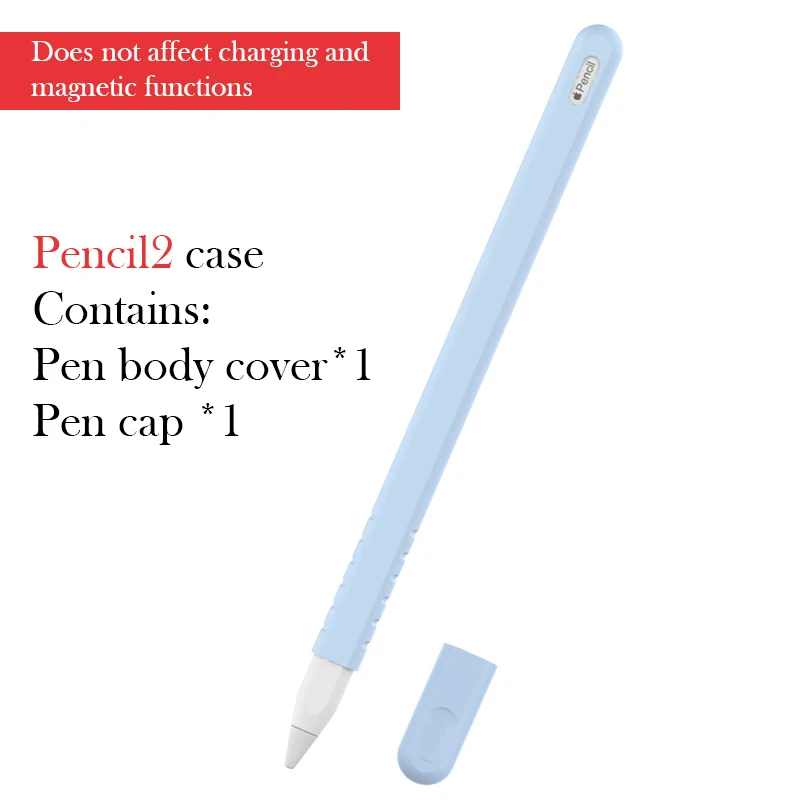 Derozan Tablet Touch Stylus Pen Защитные чехлы для Apple Pencil 2 чехол для iPad пенал переносная Крышка для iPad Pro 10,5