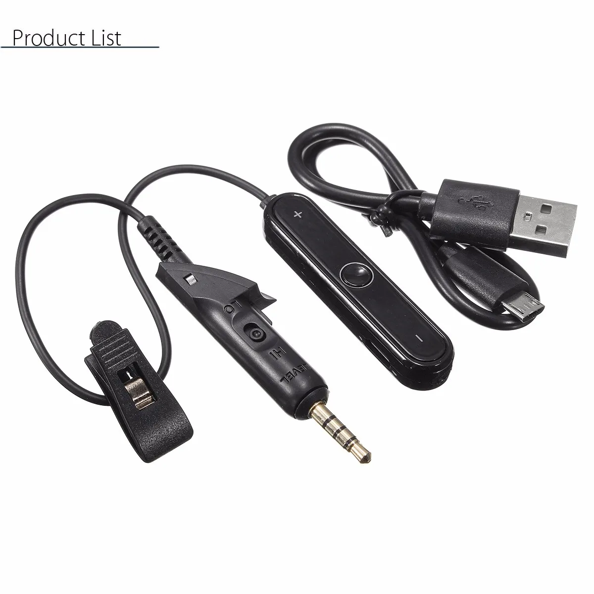 Беспроводной bluetooth адаптер кабель с USB для Bose наушники гарнитура для Тихий комфорт QC15 поддержка SBC MP3 AAC стерео