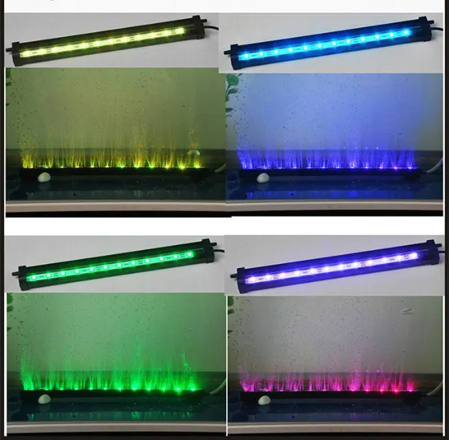Вечеринка сувениры аквариумный светодиодный светильник 46 см 5050 RGB для аквариума