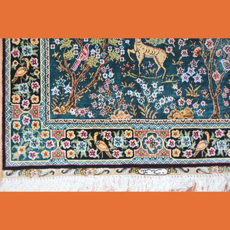 61 x 91 см 2x3ft 100% handknotted шелка ковер / ковры оптовая продажа цена хороший цвет