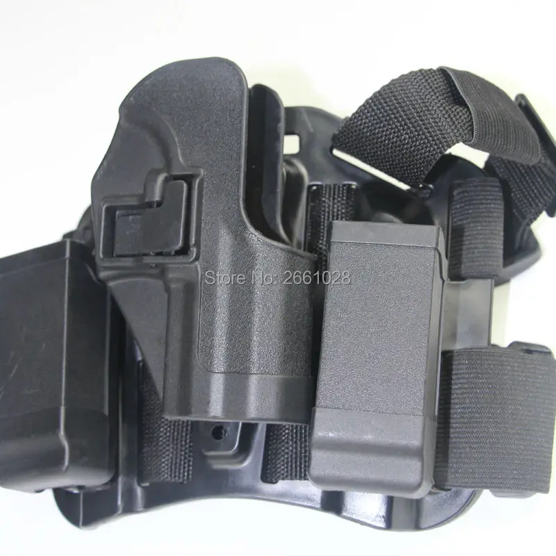 CQC HK USP кобуры пистолет компактный Тип Тактический ног кобура Стрельба Airsoft Правша пистолет Охота бедра Кобура
