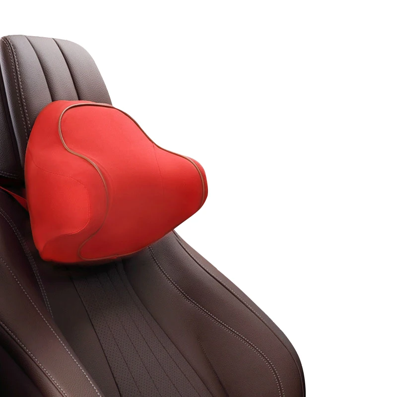 Red Neck Pillow Дышащая и удобная подушка из пеноматериала с памятью подушка для шеи чистая подушка для шеи из пенопласта автомобильный Дорожный комплект для защиты шеи - Цвет: Red Neck Pillow