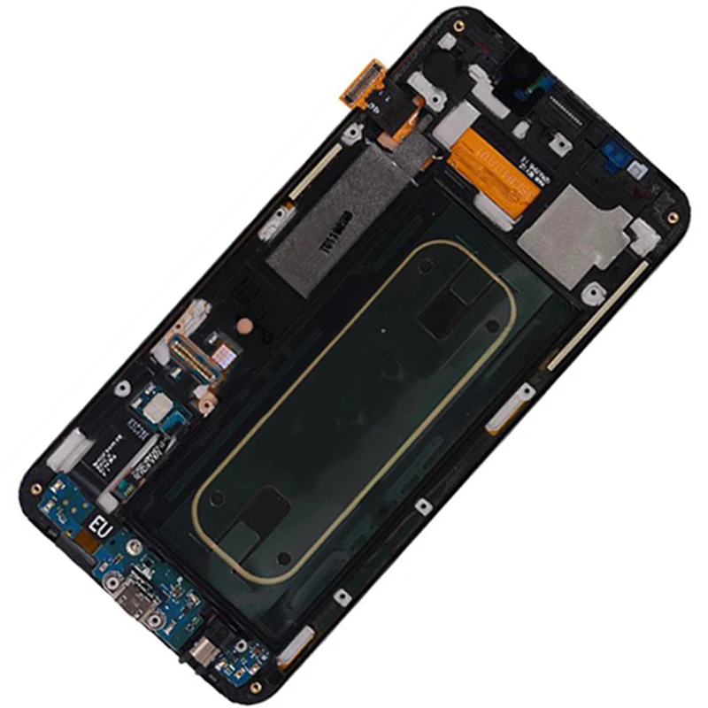 Оригинальный G928F ЖК-дисплей для samsung Galaxy S6 Edge Plus ЖК-экран рамка сенсорная панель