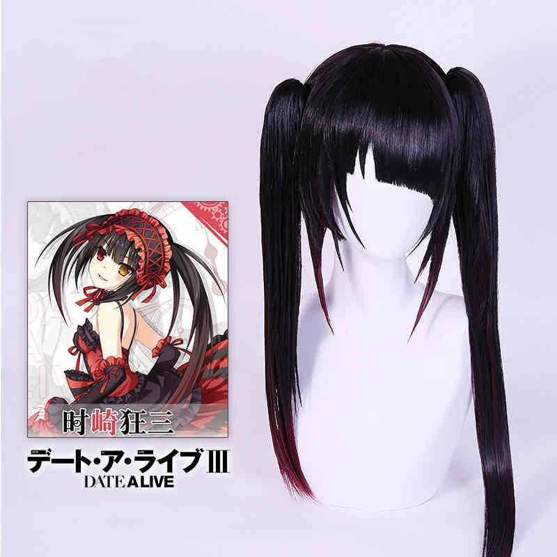 

Pre-sale Anime Cosplay DATE A LIVE Nightmare Tokisaki Kurumi Cosplay Costume Girl Lolita Dress Party Outfits