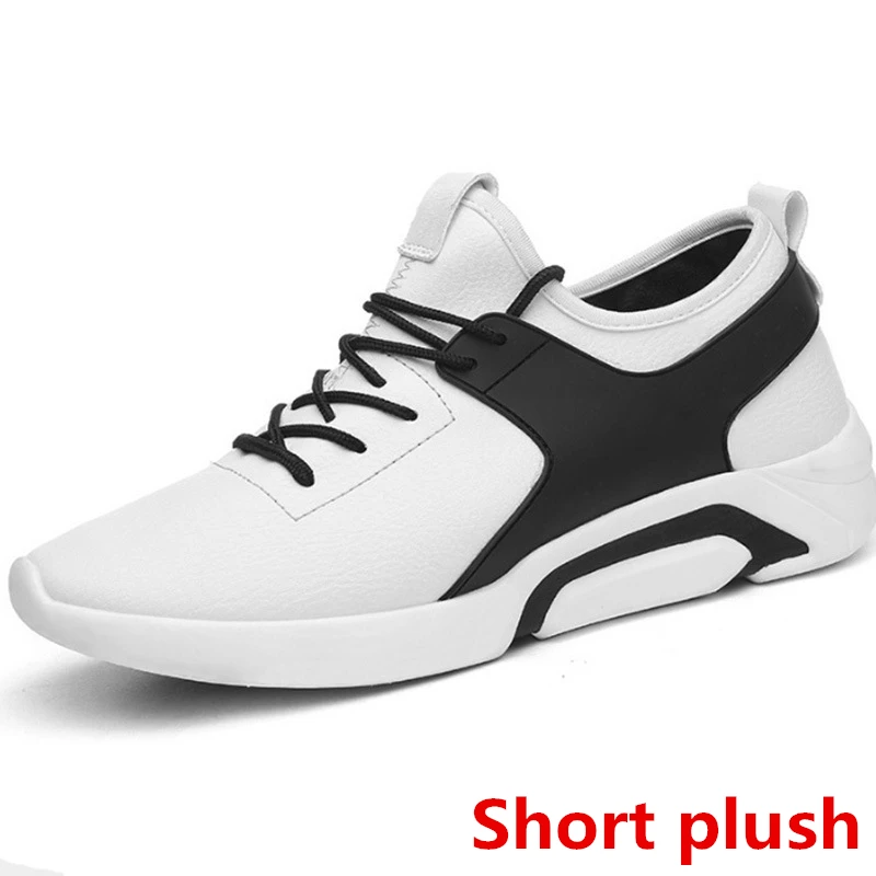 Mens Shoes Casual Leather Sneakers Winter Men White Short Plush Sports For Male Tenis Masculino | Обувь