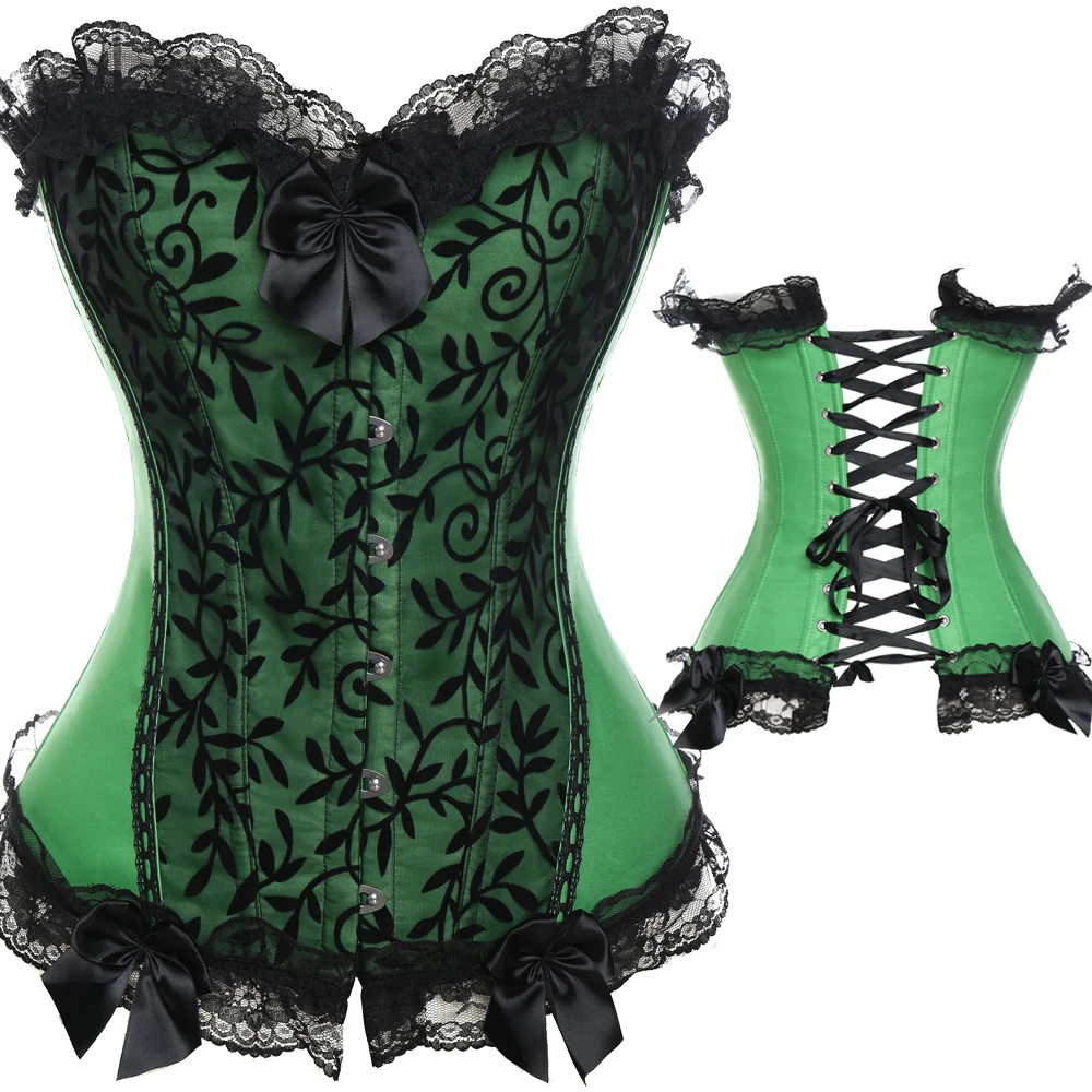 Женский корсет в стиле стимпанк готический со шнуровкой сзади|corset top|corpete plus
