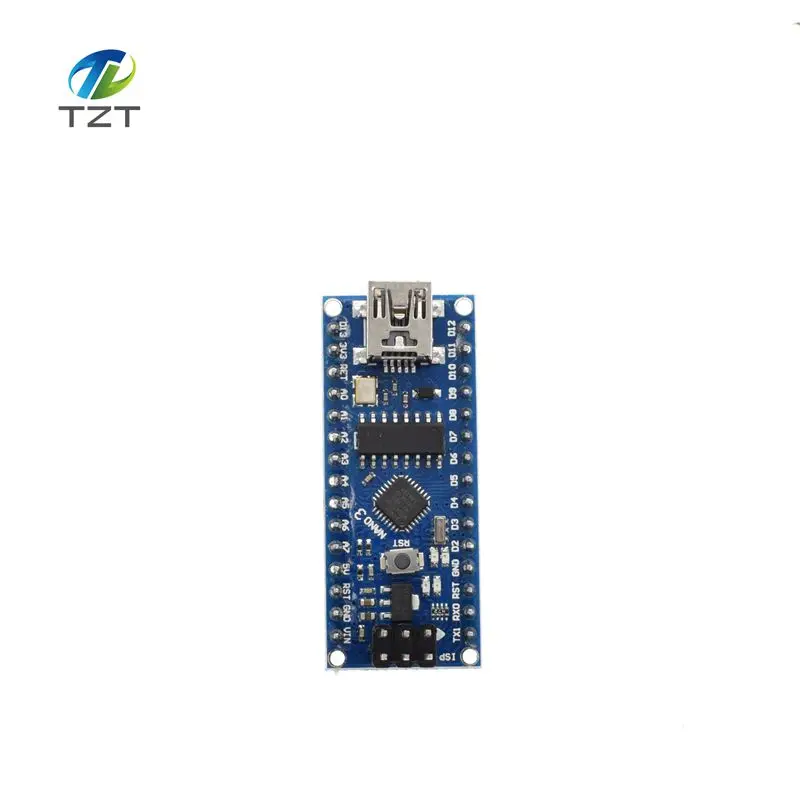 Мини USB с Загрузчиком Nano 3 0 контроллер совместим Arduino CH340 драйвер 16 МГц NANO V3.0 Сварка
