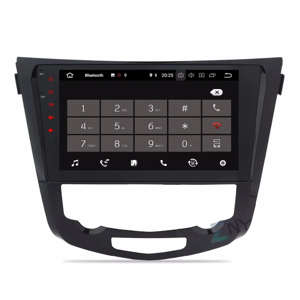 2017 "Android 8 0 стерео 2 Din автомобиля радио для Nissan Qashqai X Trail 2014 2015 2016 10 1 Мультимедиа gps