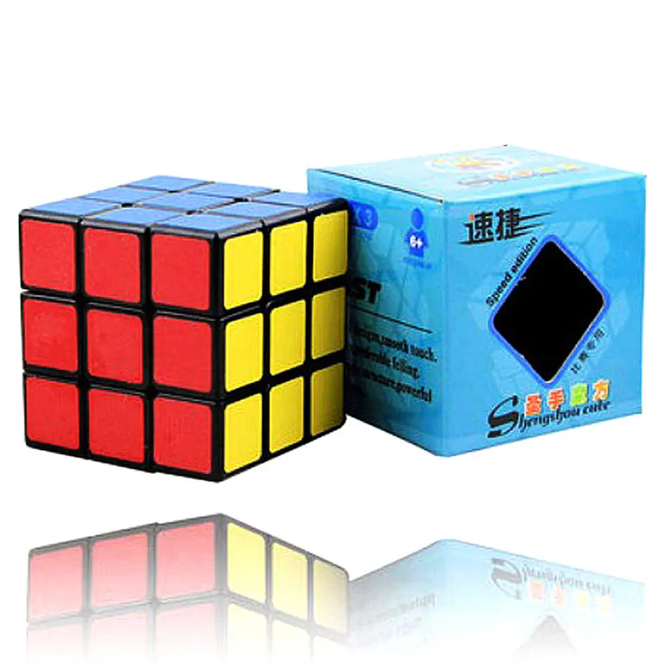 ShengShou Sujie 3x3 кубик рубика матовый 3x3x3 магические кубики 3 слоя скоростной куб